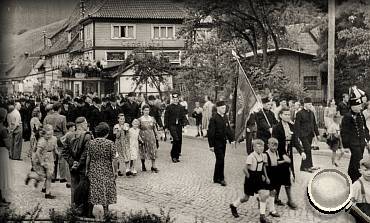 Bergfest 1950; Fotoarchiv Bernhard Klingebiel