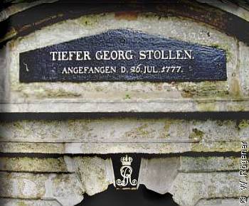 Mundloch des Tiefen Georg Stollens